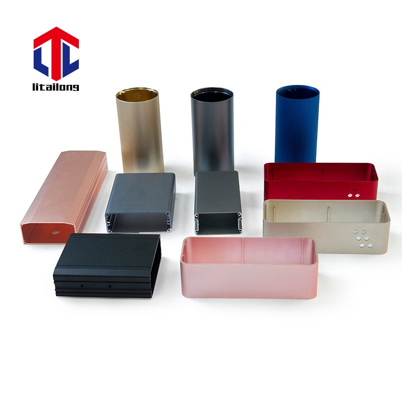 Aluminum Enclosure Project Box Enclosure Case Shell CNC Machining Parts for Electronics Aluminum Custom High Precision Aluminum