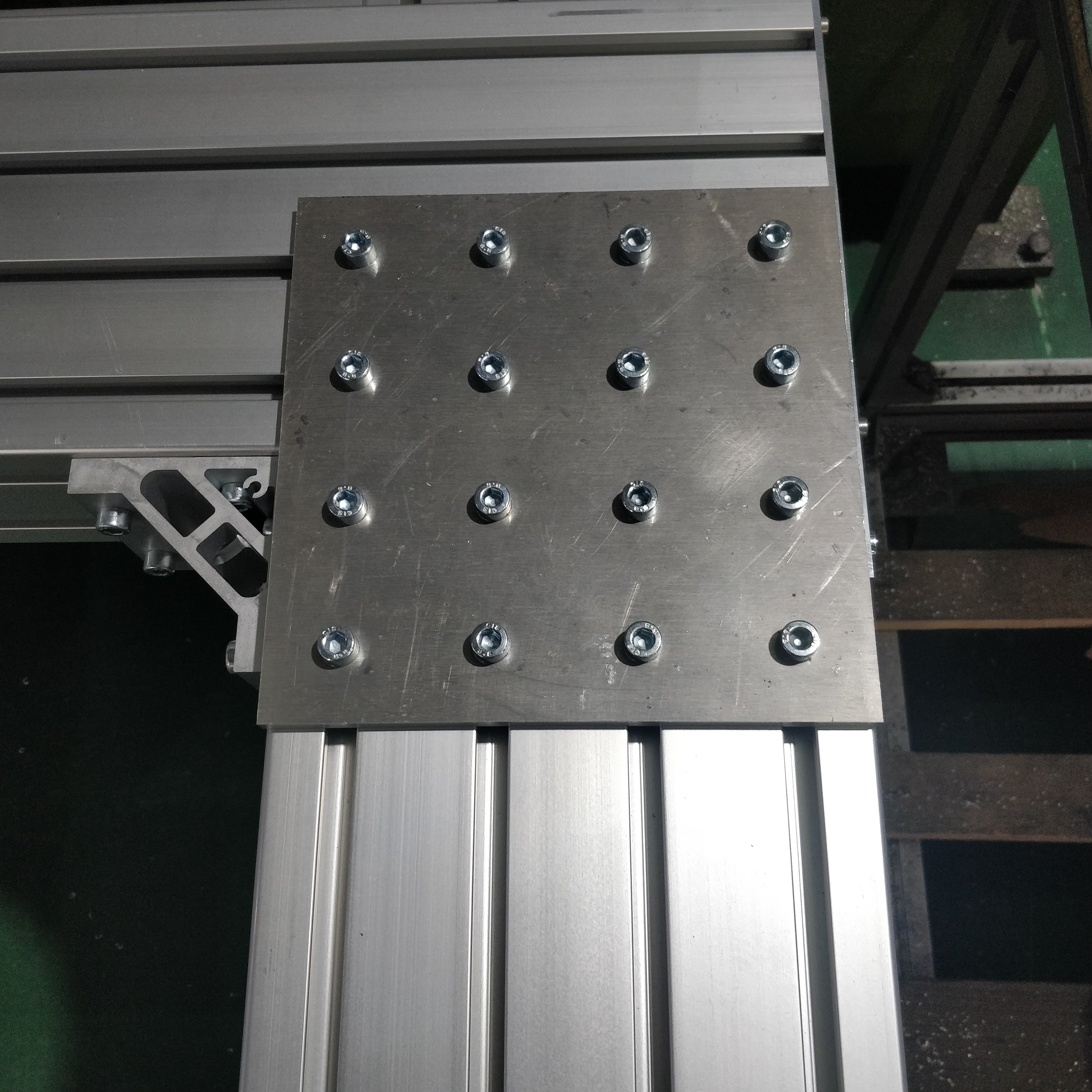 High strength 6061 alloy extruded aluminum extrusion profile t slot tracks cnc milling table plates