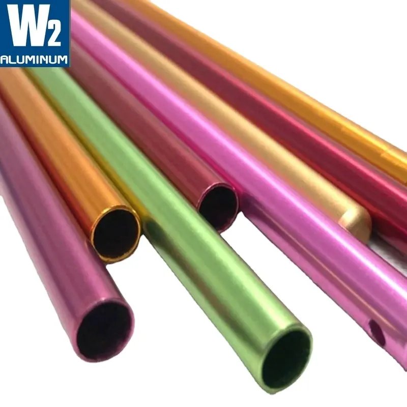 7005 6082 60616082 6063 Aluminum Profile for cnc Tube Threaded Chamfered Aluminum Round Tube