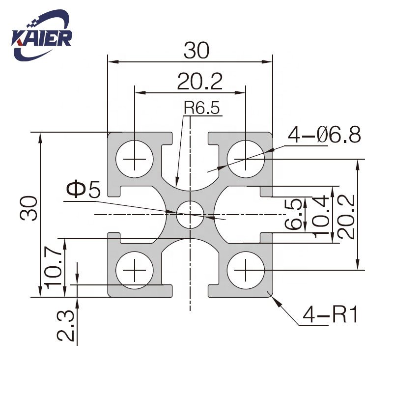 Manufacturer direct selling industrial extrusion aluminum profile for doors and windows