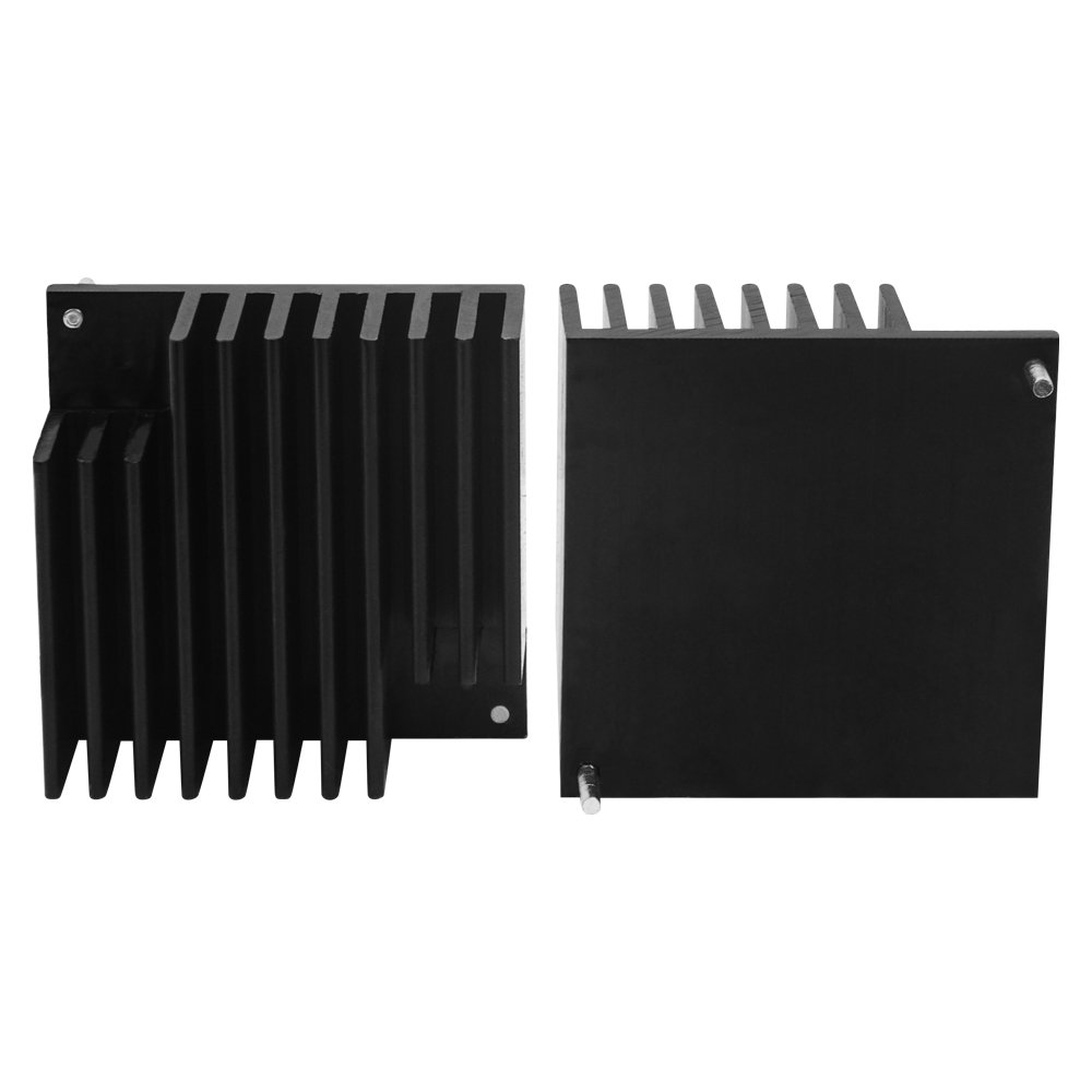 Square Aluminum Profile Heatsink Amplifier Power Supply Aluminum Heat Sink
