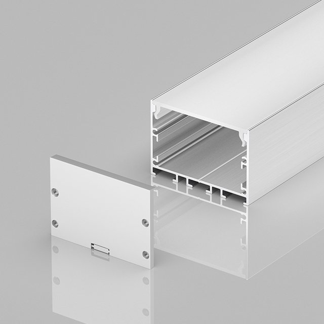 B50 Custom U Shape recessed profile recessed led aluminum profile for Led Linear Light Mounted Led Channel