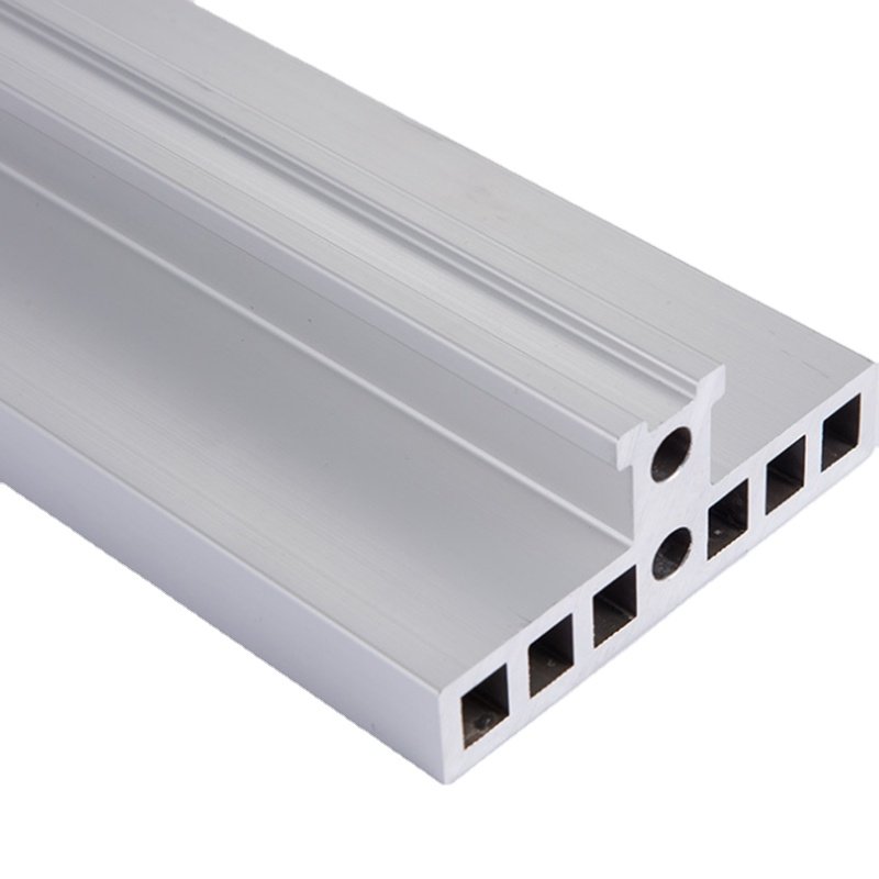 Custom Large section Extruded Aluminum Profile For Curtain Wall Aluminium Extrusion Profile Building Material