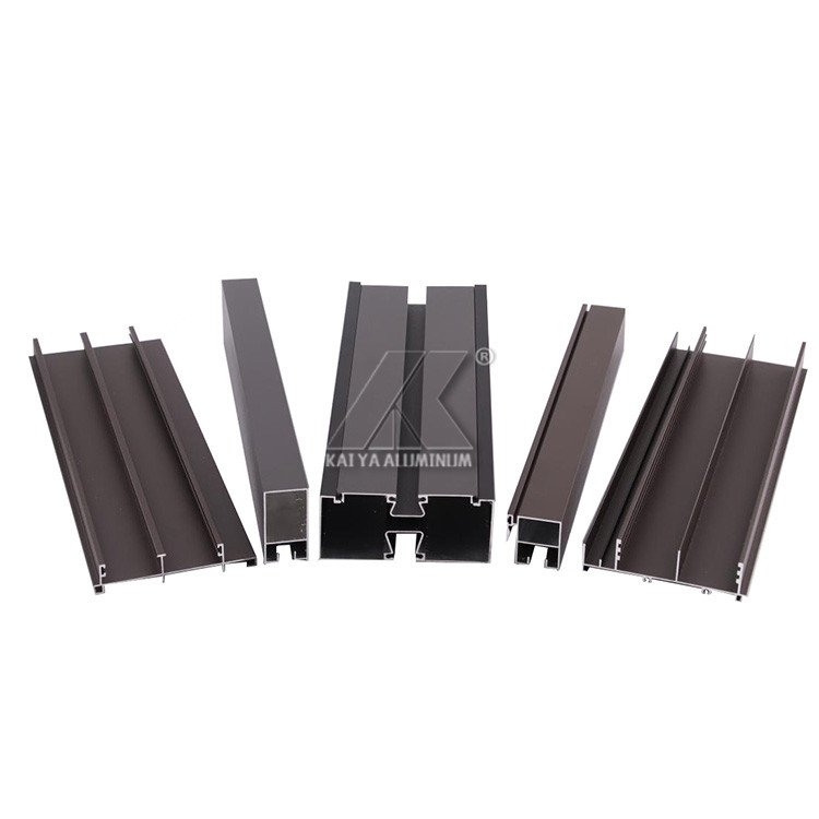 1.2mm thick emirates tanzania dubai extrusion aluminum profile for windows and doors frame