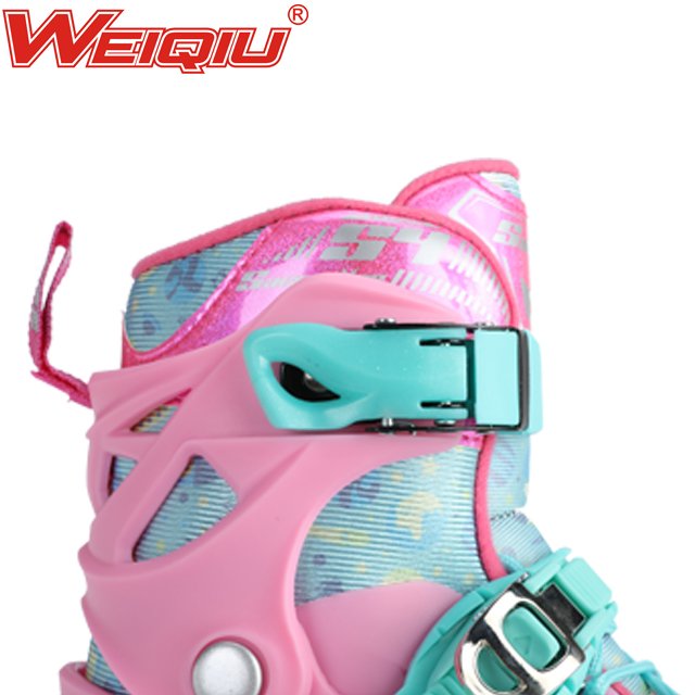 Four wheel straight row adjustable spot wholesale of children's roller skates