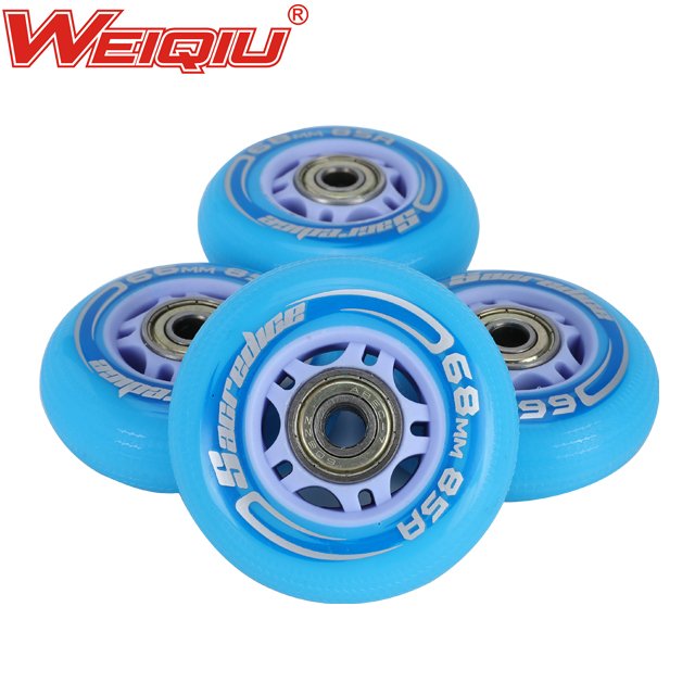 Four wheel straight row adjustable spot wholesale of children's roller skates