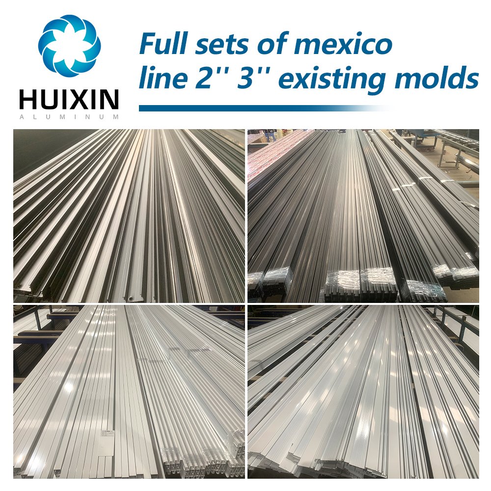 Factory Extrusion Black Color Aluminium Alloy Sliding Aluminum Profile for Window and Door