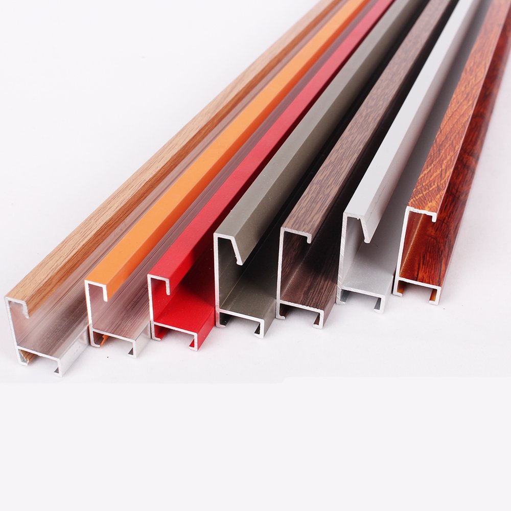 MADE IN CHIAN Aluminum Photo Frames 6000 Series aluminum pipe Mirror And Picture Frame Aluminum Profile