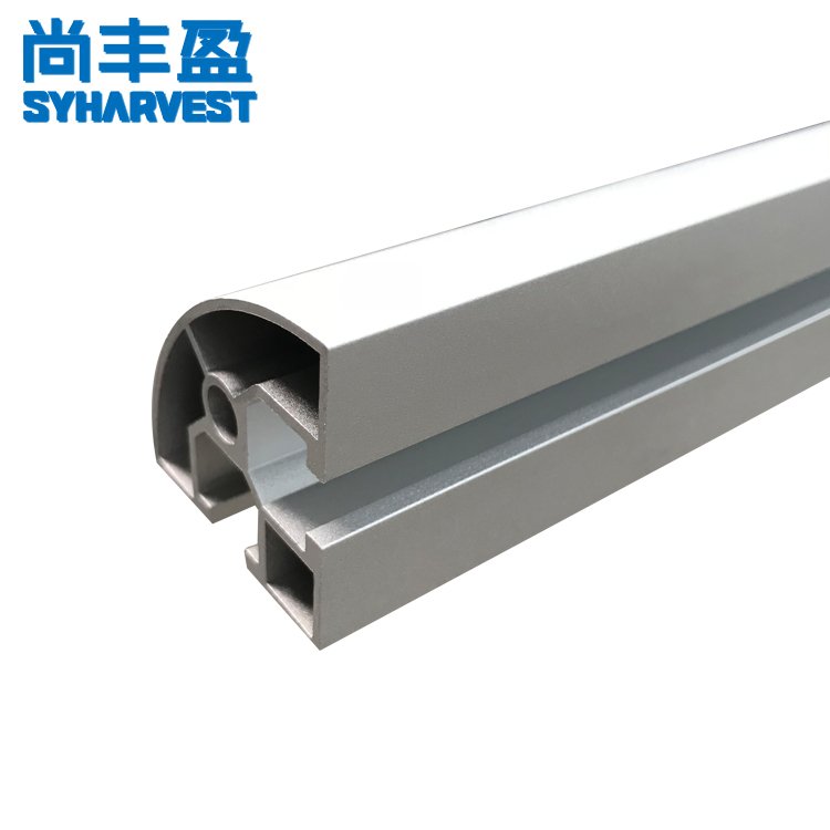 6063t5 3030 t slot half round profile aluminum corner extrusion profile