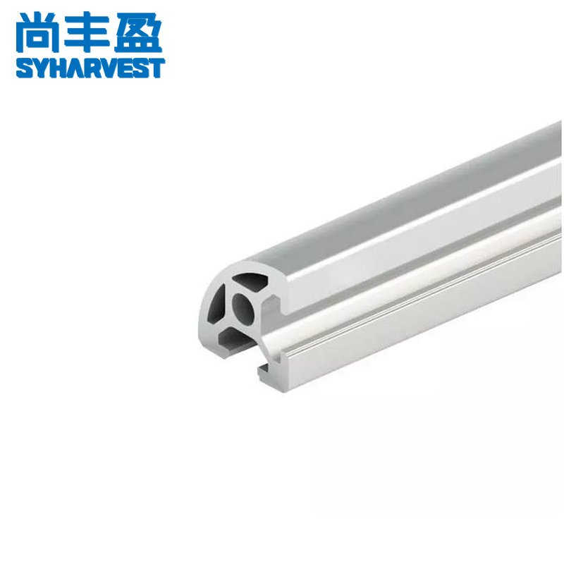 6063t5 3030 t slot half round profile aluminum corner extrusion profile