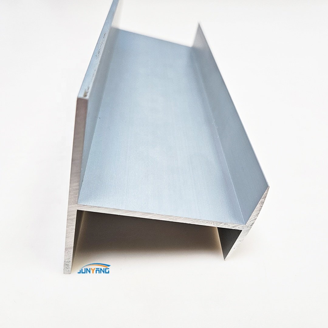 6061 6063 t5 t6 aluminum profiles supplier custom any size h-shape silver anodized aluminum extrus aluminum profile