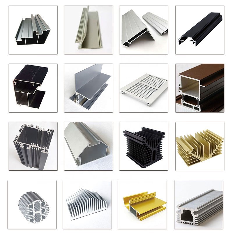 Factory Customized All Kinds Of Perfiles De Aluminio Industrial 6061 6063 Aluminium Alloy Extrusion Profile