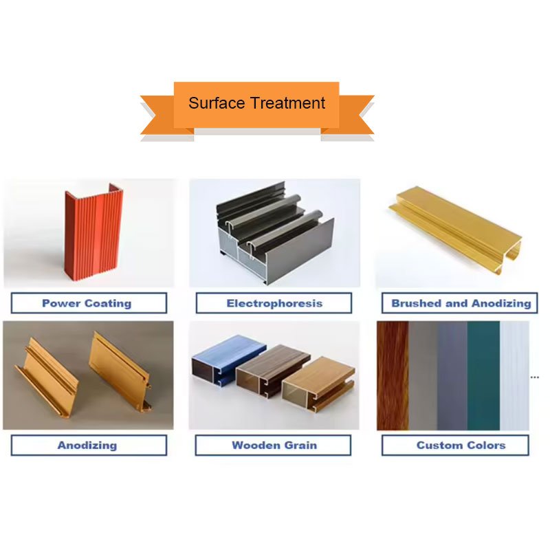 Factory Customized All Kinds Of Perfiles De Aluminio Industrial 6061 6063 Aluminium Alloy Extrusion Profile