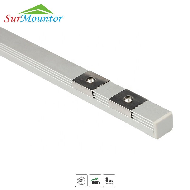 A1612 LED Aluminum Profile with PC Cover 1m 2m 3m 10mm LED Strip Light Profile