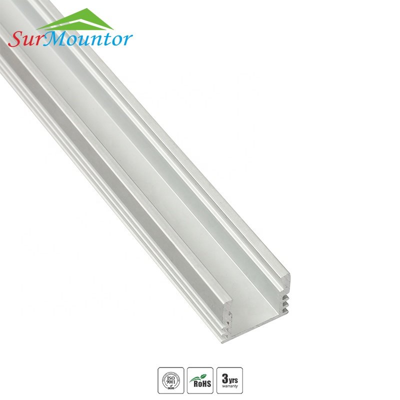 A1612 LED Aluminum Profile with PC Cover 1m 2m 3m 10mm LED Strip Light Profile