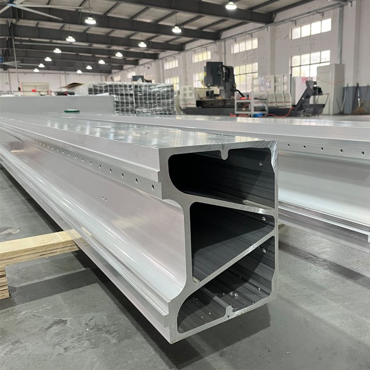 6005 T5 aluminum beam laser cutting machine beams extruded aluminum profile beams