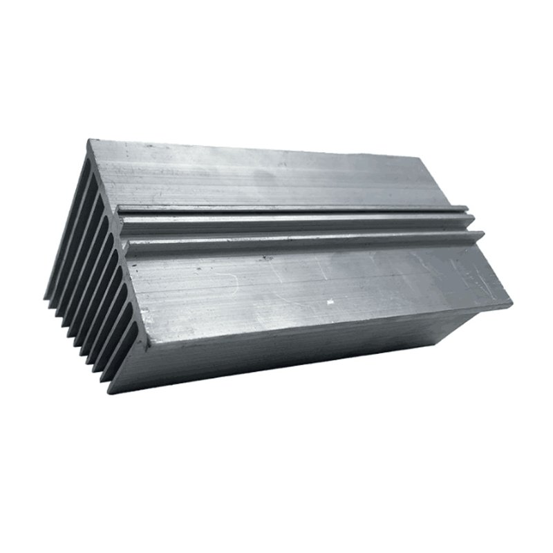 Custom extrusion aluminum heat sink with cnc machining