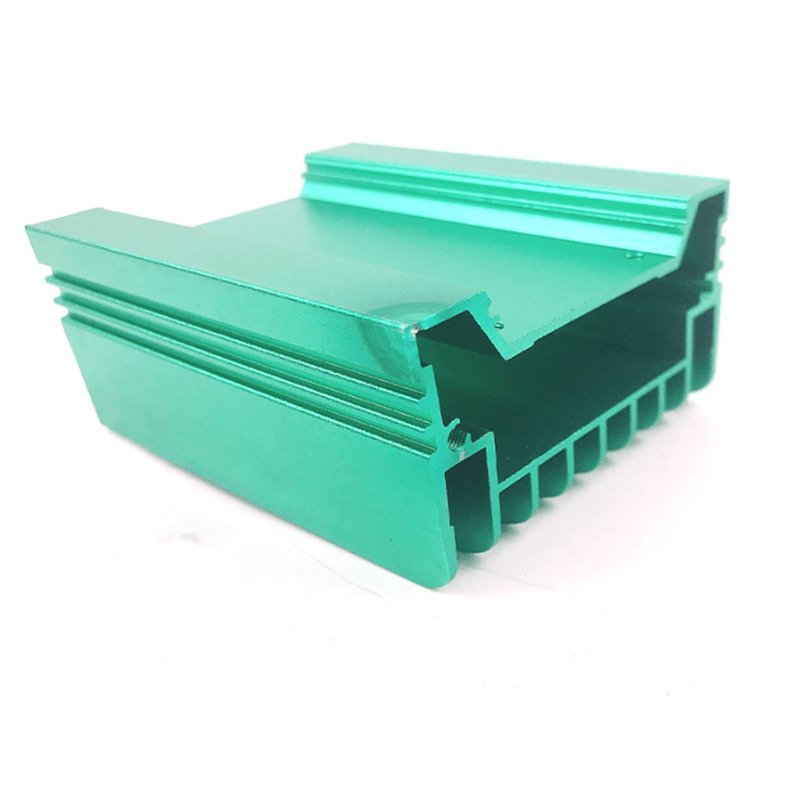 Custom extrusion aluminum heat sink with cnc machining