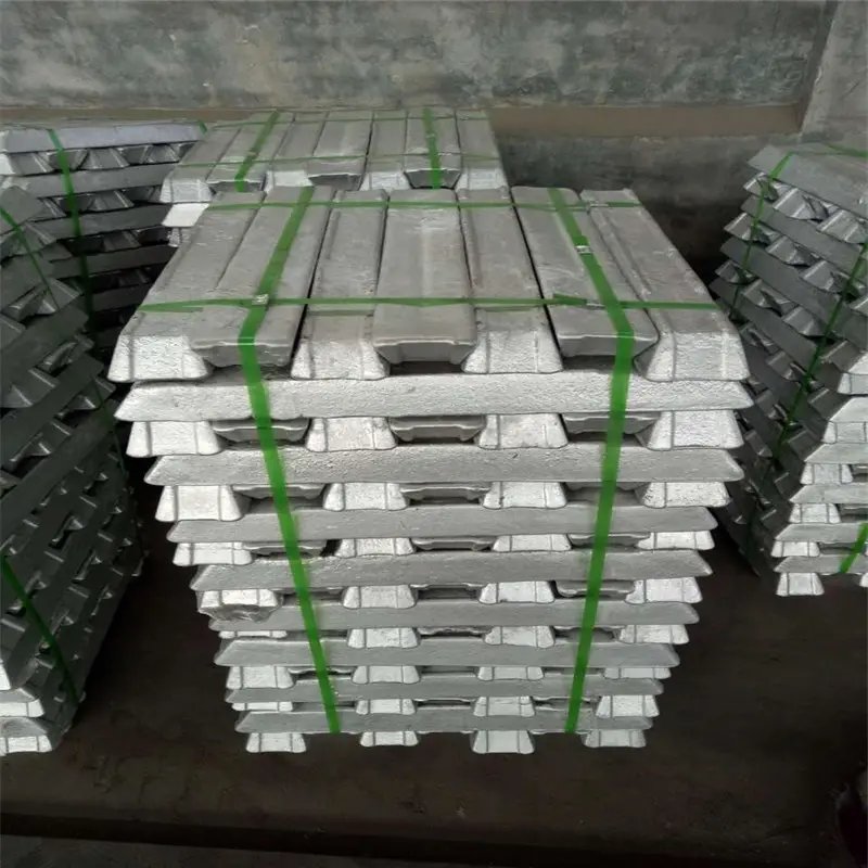 High grade silver white 99.99% Al aluminium Ingots
