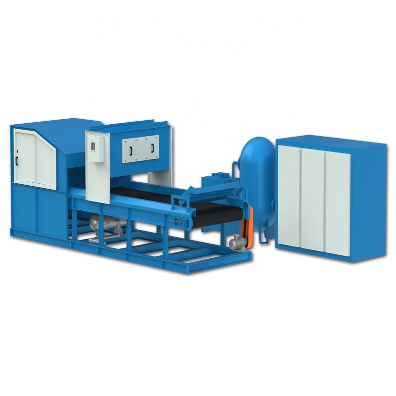 1-5t Per Hour Manufacturing Price Metal Recycling Aluminum Alloy Copper Ingot Continuous Casting Machine and Production Line
