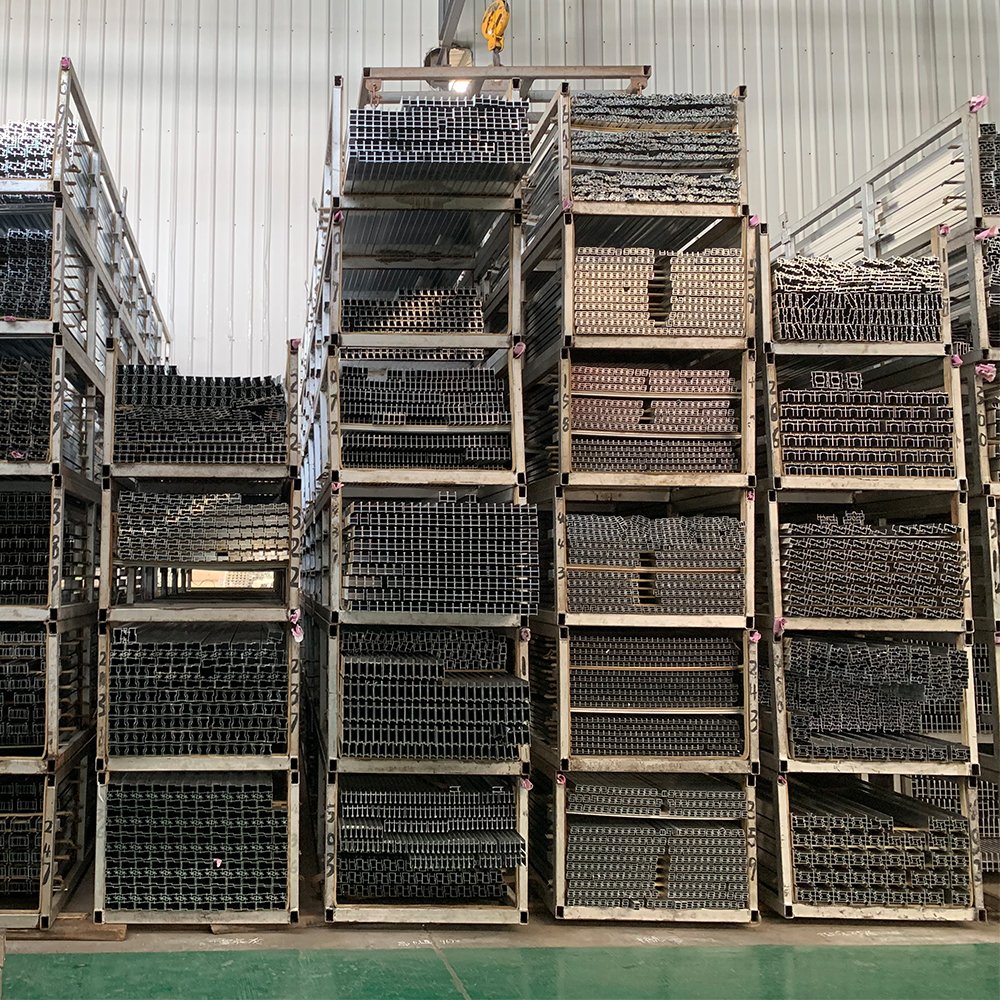 Aluminum Alloy Length Shaped Profiles For Industrial Parts