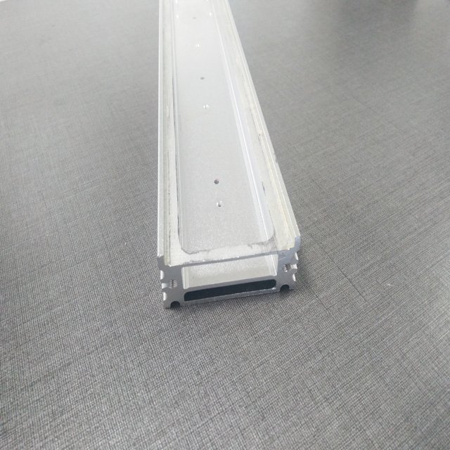 Anodized Silver Architectural Gypsum Plaster Aluminium Extrusion LED Profile for Dry Wall