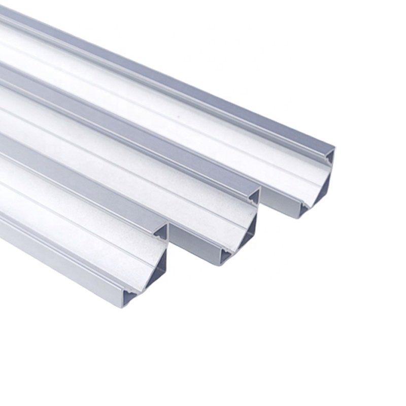 Led Strip Extrusion Profile Channel Light Diffuser Corner Extrusion U Channel Led Aluminium Profile For Led