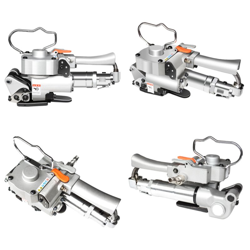 A19 PET Plastic Belt Baling Press And High tension used clothes Cotton Bales Heavy Duty Tools Air Pneumatic Strapping Machine