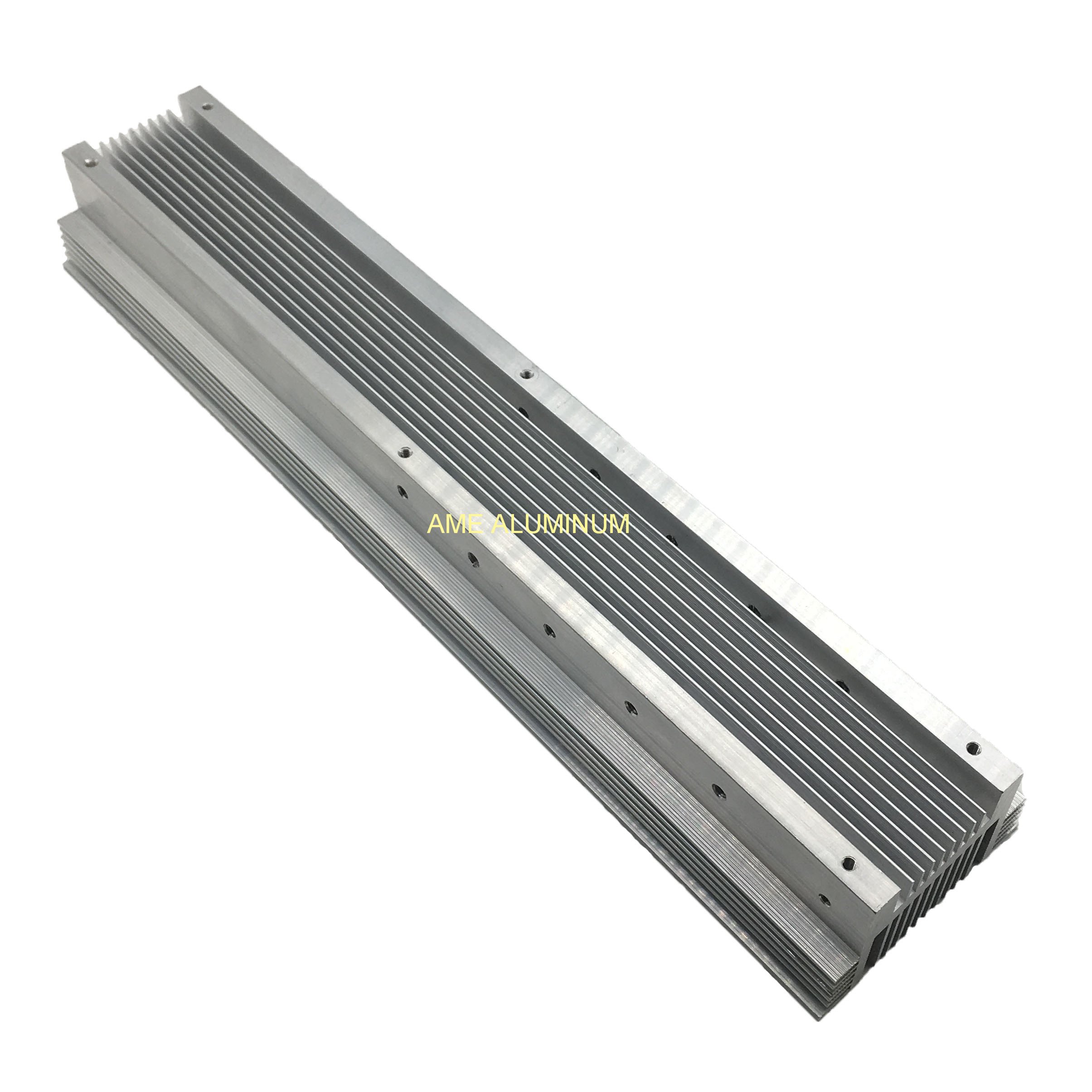 Industrial Extruded Aluminum Flat Heat Sink