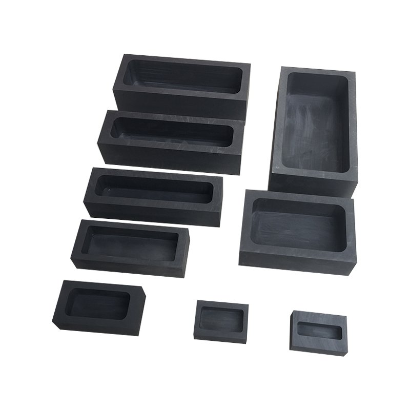 Graphite Ingot Mould Crucible Mould for Casting Gold Silver Metal Aluminum Copper Brass Melting Refining