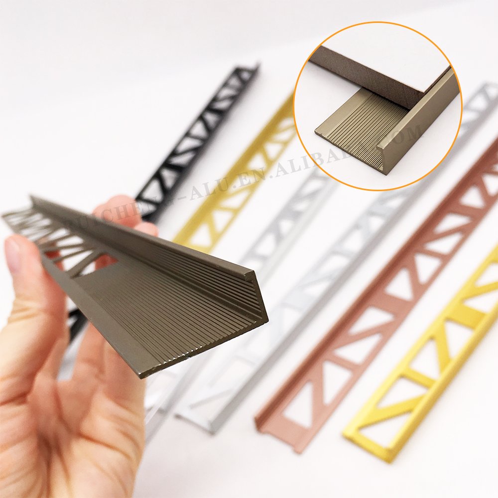 Thin Angle Bar Wall Corner Guard Shaped Extrusion Structural V Slot Aluminum Profile