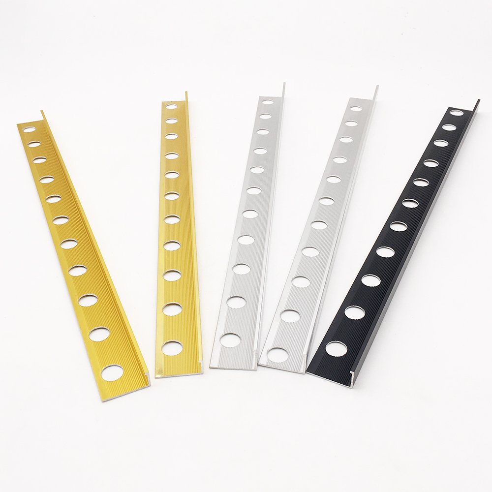Thin Angle Bar Wall Corner Guard Shaped Extrusion Structural V Slot Aluminum Profile