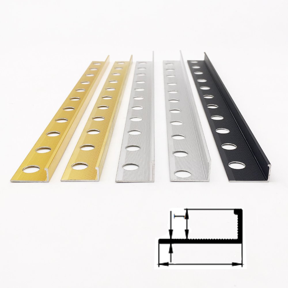 Thin Angle Bar Wall Corner Guard Shaped Extrusion Structural V Slot Aluminum Profile