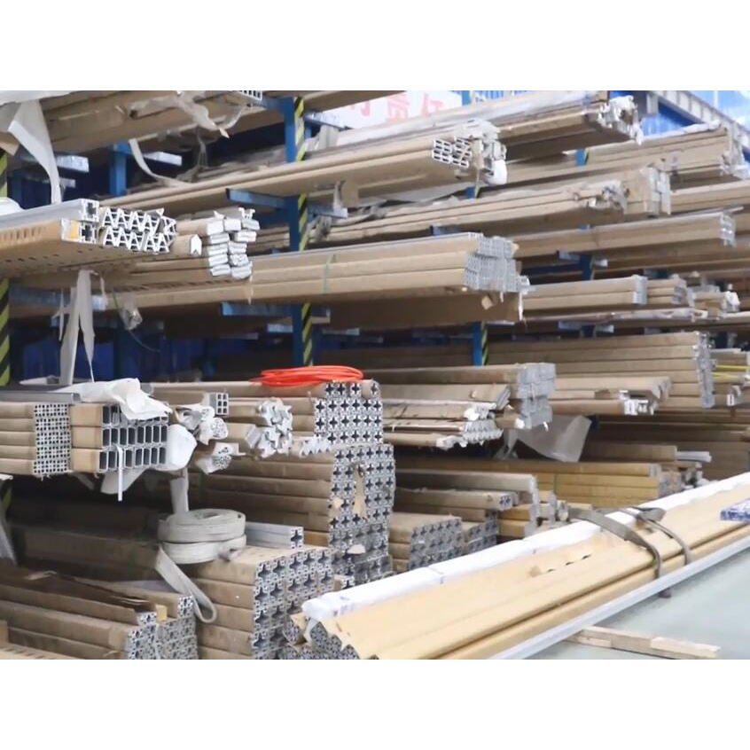 40 Size Customized Aluminium Profile System Assembly Stage Aluminum Extrusions