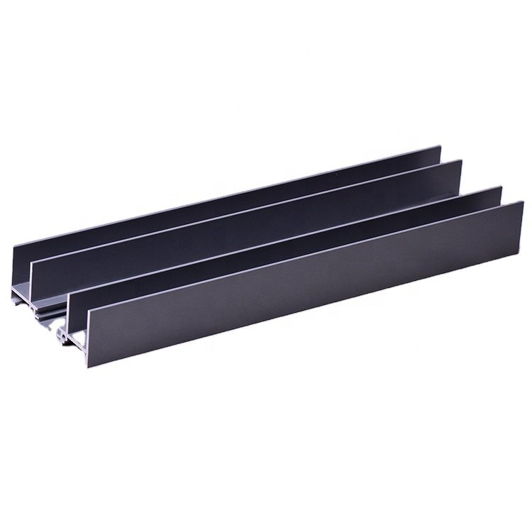 Foshan Aluminum Profiles For Garage Door 6063 Various Colors Aluminium Profile With Customized Powder Coating