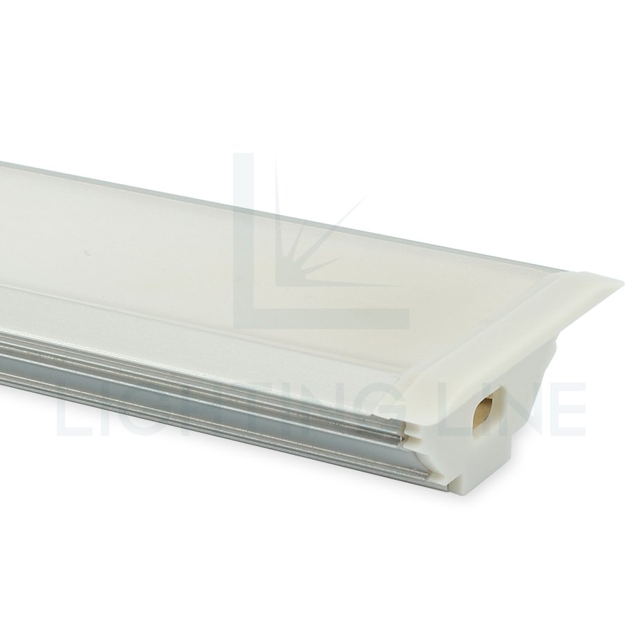 Good Product Quality Lithuania Durable Recessed 37x15 Millimeter Aluminium Profile