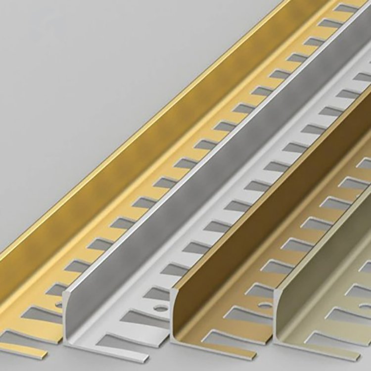 2023 Shengxin bright silver aluminium decorative Aluminium profiles floor trims stair nosing profiles aluminum