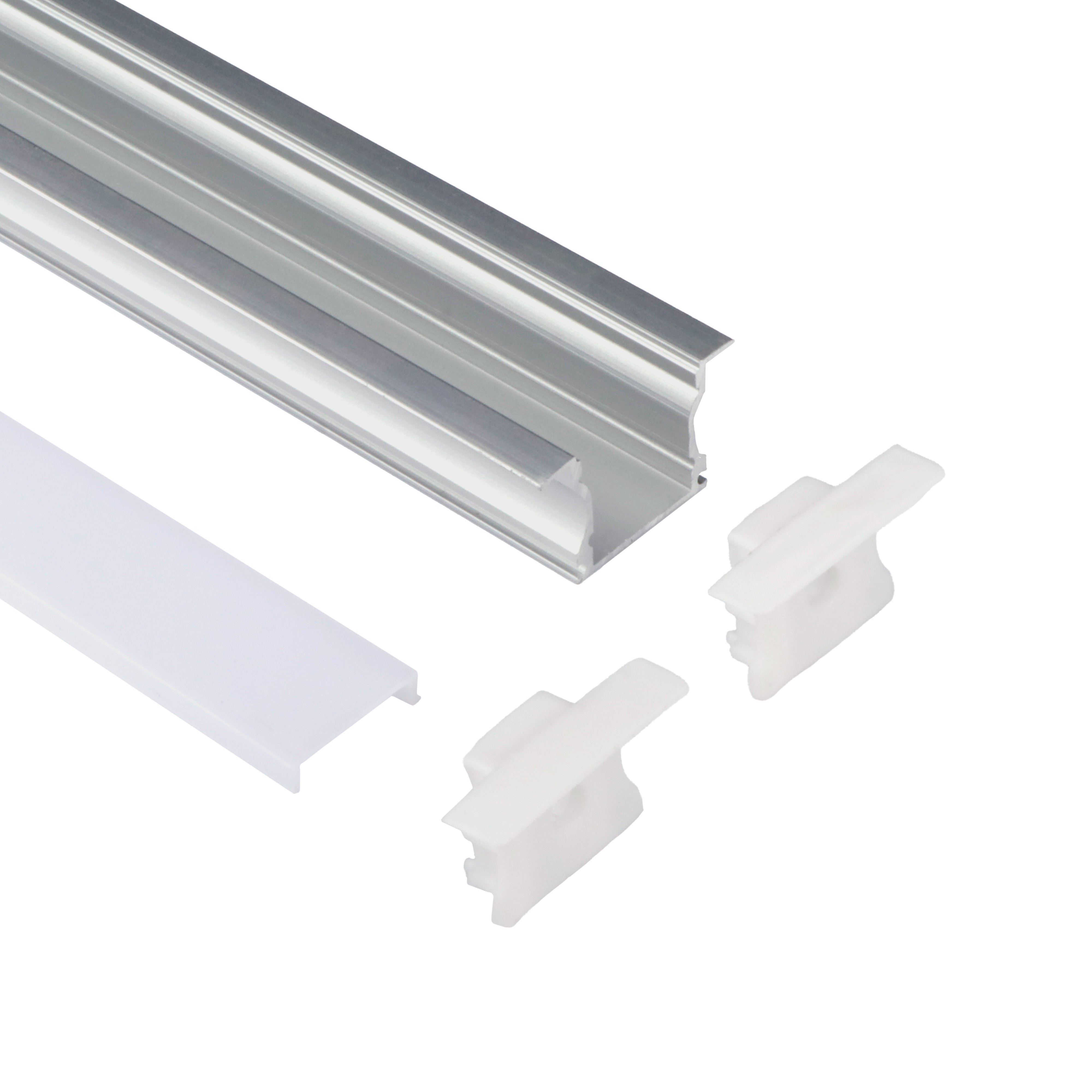 Factory High Quality Profile Light Anodized Recessed LED Aluminum Profile For LED Strip Light
