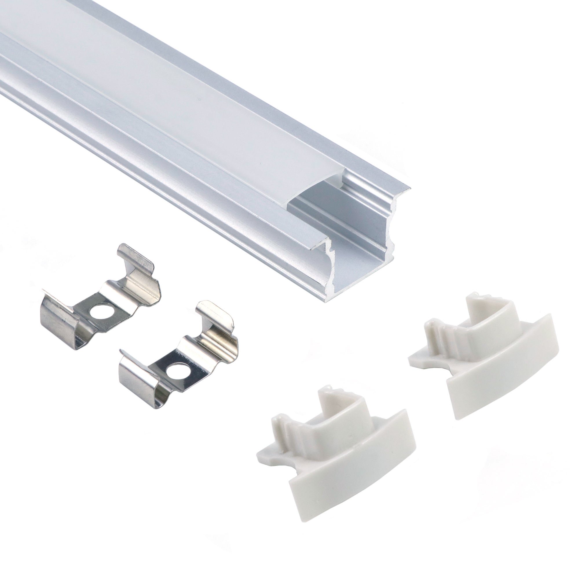 Factory High Quality Profile Light Anodized Recessed LED Aluminum Profile For LED Strip Light