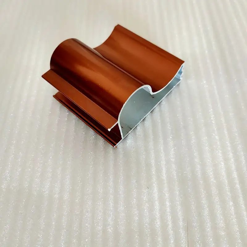 Aluminum Wood Grain Printed Aluminum Extrude Profile Accord to Drawing and Design