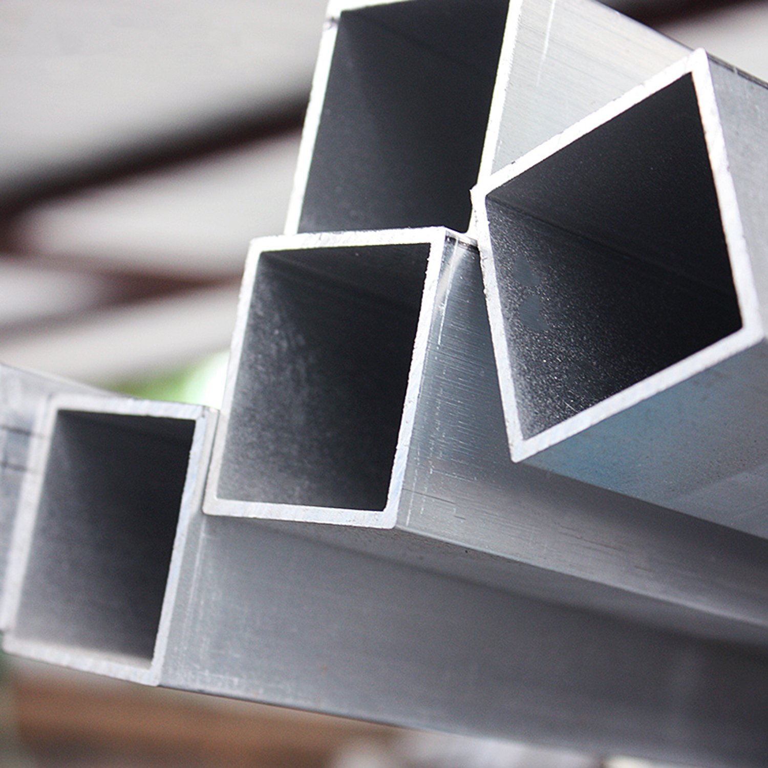 Aluminum Square Tube Extruded Rectangular Tubes Price Per Kg