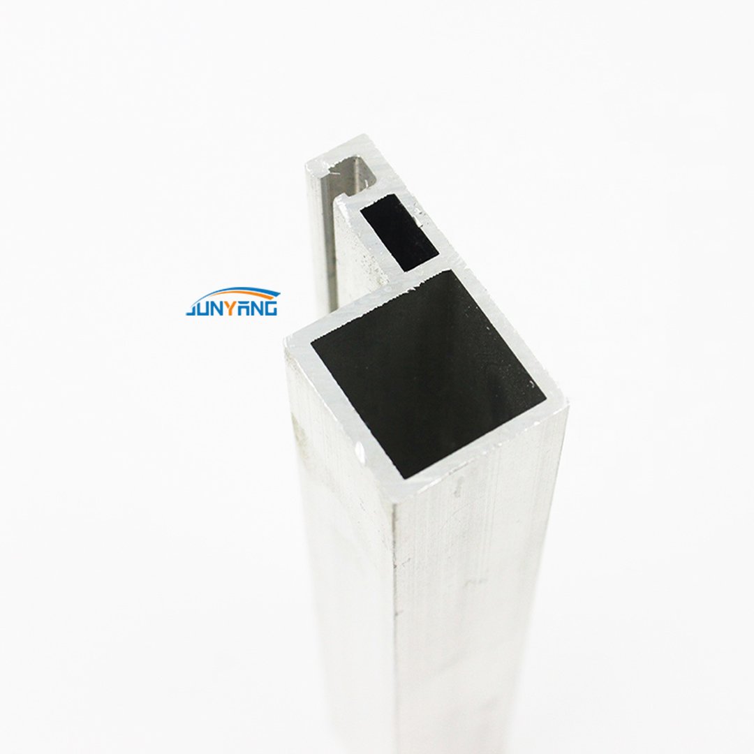Custom 6061 6063 T5 T6 Mill Finish Hollow Special-shaped square tube Aluminum alloy Extruded Aluminum Profiles