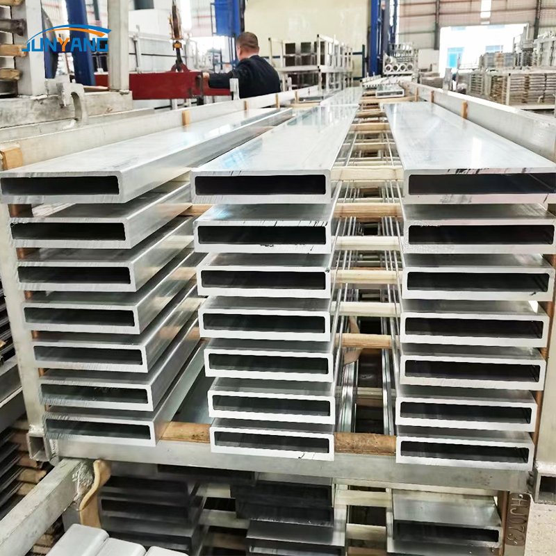 Custom 6061 6063 T5 T6 Mill Finish Hollow Special-shaped square tube Aluminum alloy Extruded Aluminum Profiles