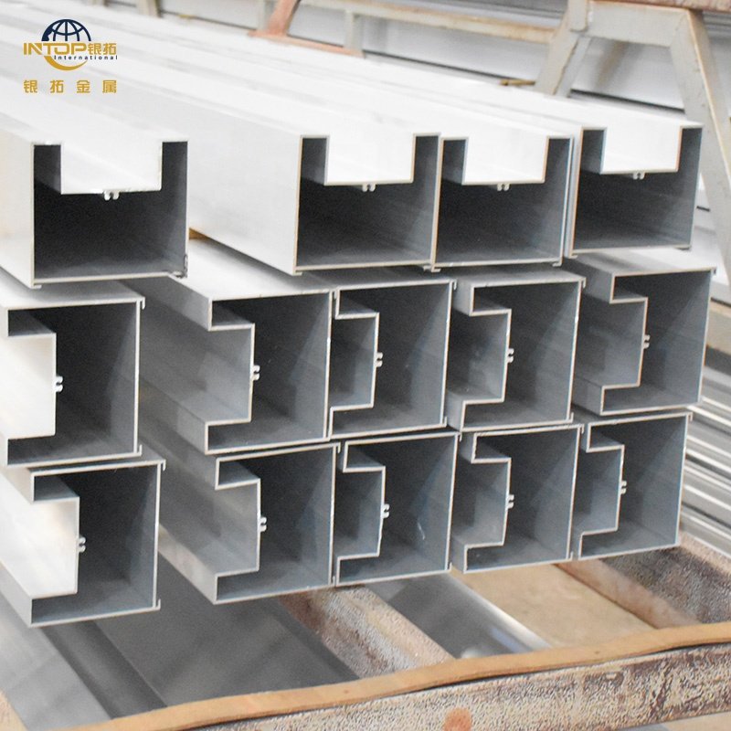Custom Anodized Aluminum Extrusion Profiles Sliding Door Wardrobe Aluminum Profiles