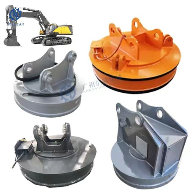 Heavy Duty 1200 mm Diameter Electromagnets for Lifting Scrap Used in Bridge Cranes