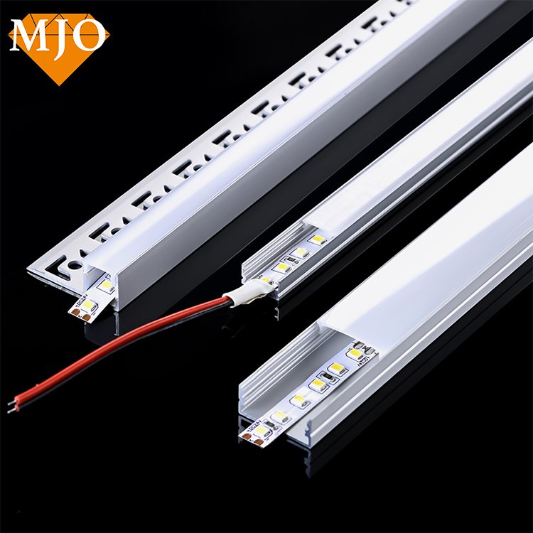 Foshan Manufacturer MJO Aluminium Profile Led Aluminum Led Strip For Wardrobe Decoration Customized Led Channel OEM