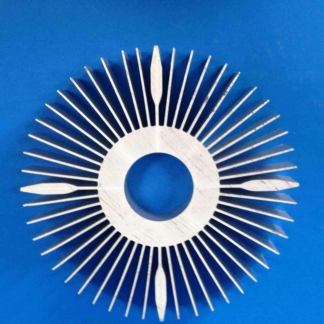 Jianmei 6000 Series Round Aluminum Profile Extrusion Heat Sink Manufacturer