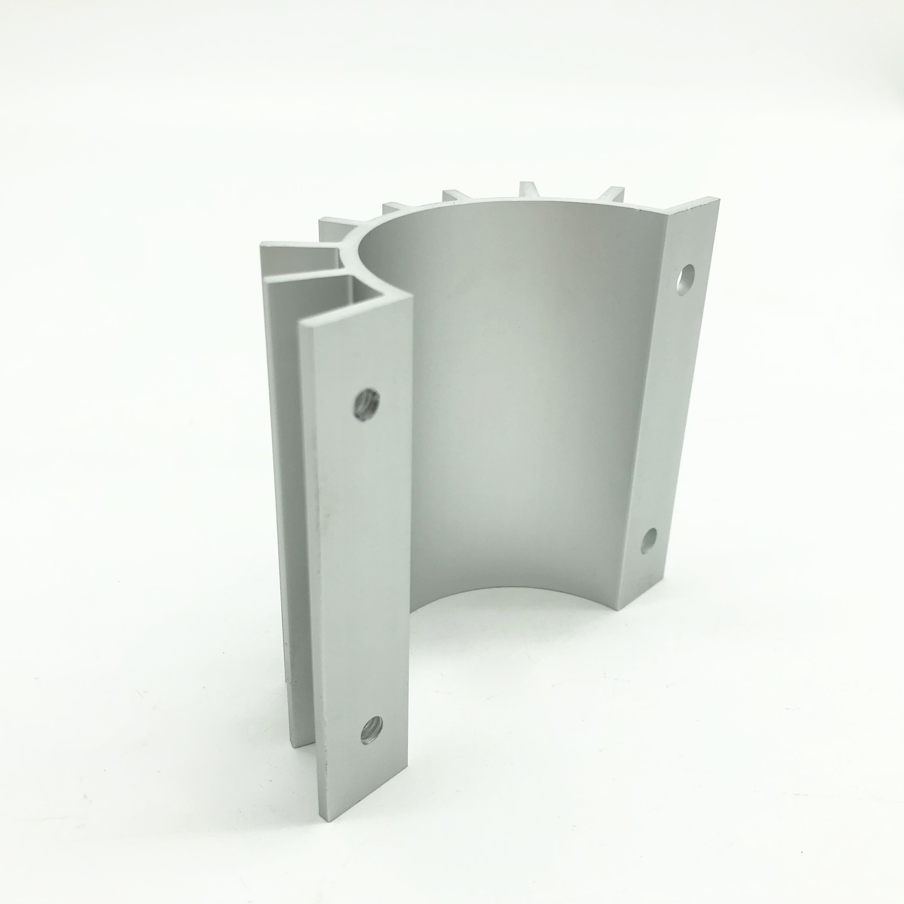 Custom Extruded Aluminium Profile Manufacturer 6061 6063 T5 Anodized Industrial CNC Extrusion Aluminum Profile