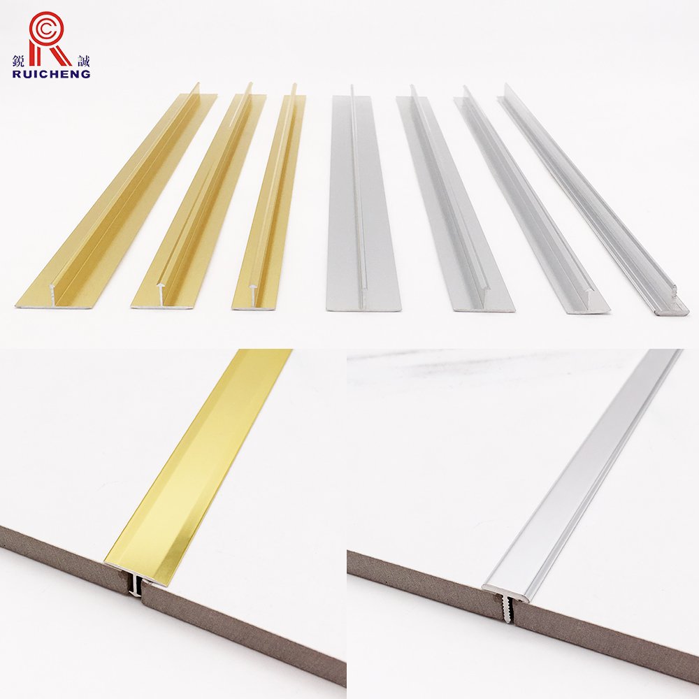 Standard Building Accessories Edge Corner Shaped Tile Trim T Slot Aluminum Profile