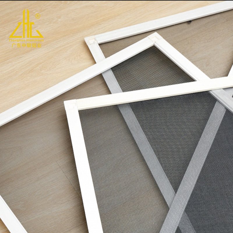Hot Sale Russian Market mosquito net window frame aluminum profile, Aluminum profile for Mosquito Nets Frame